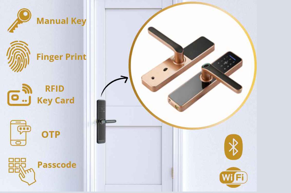 Smart Wooden Door Lock